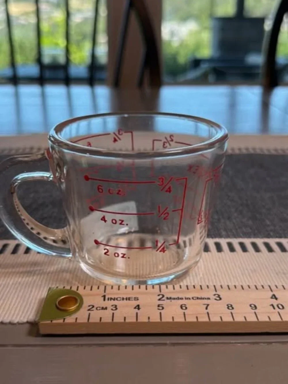 Vintage PYREX 1 Cup Glass Measuring Cup